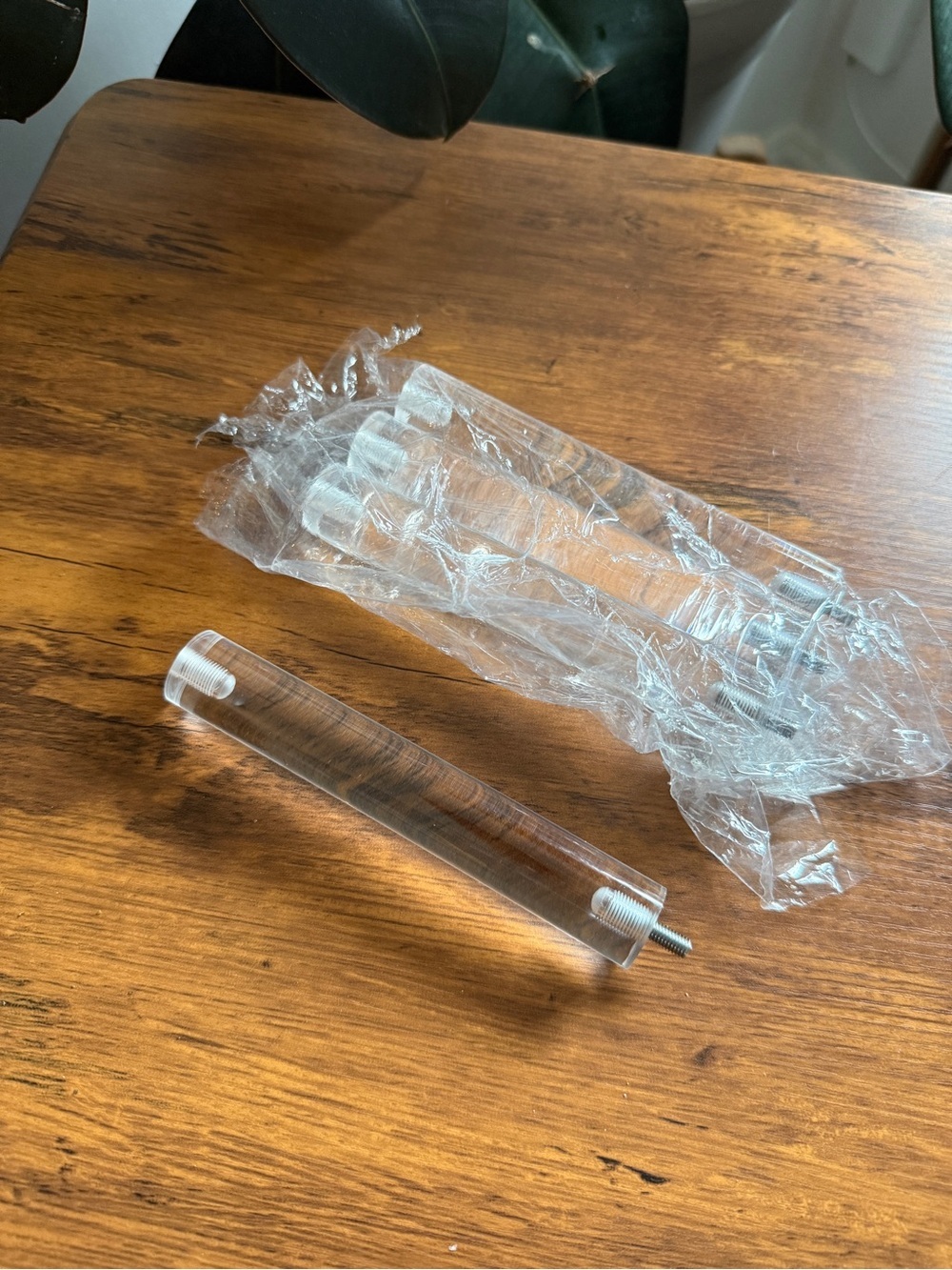Clear Acrylic Cabinet Pull Handles - Modern Transparent Hardware